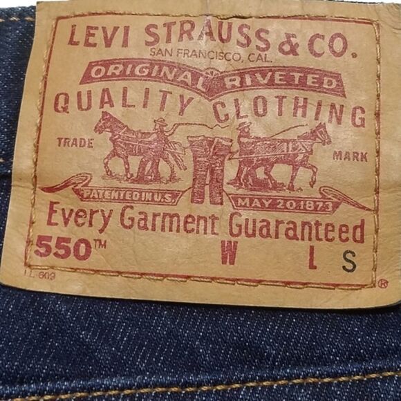 Vintage levi's 550 relaxed tapered high rise jeans - Picture 11 of 11